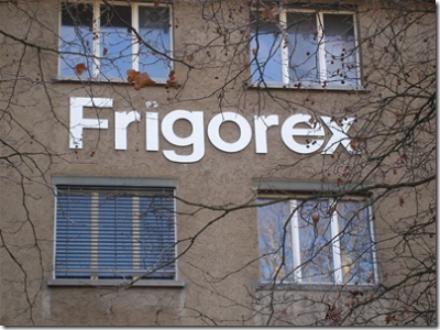 Frigorex Schriftzug
